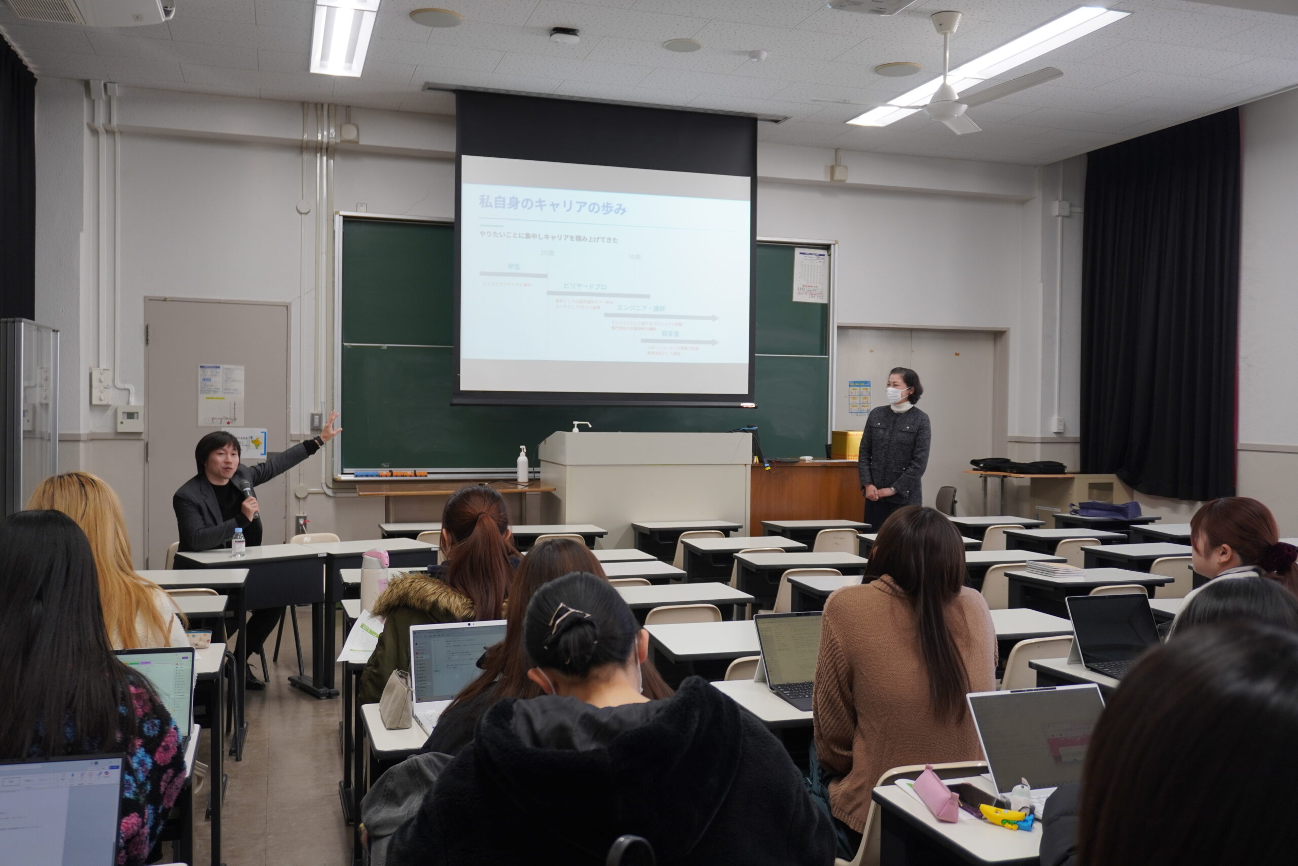 横浜市立大学にて講義に登壇